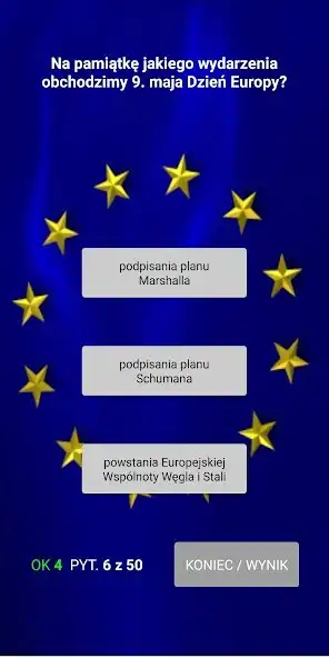 Play Polska w UE. Quiz wiedzy. as an online game Polska w UE. Quiz wiedzy. with UptoPlay