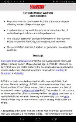 Play Polycystic ovarian syndrome Play Polycystic ovarian syndrome
