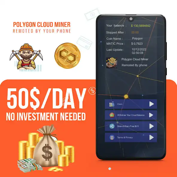 Play Polygon (MATIC) Cloud miner  and enjoy Polygon (MATIC) Cloud miner with UptoPlay