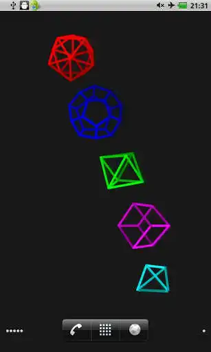 Play Polyhedra Live Wallpaper