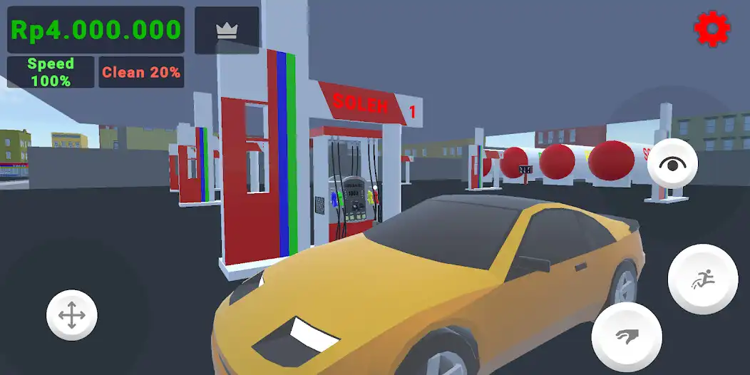 Play Pom Bensin Simulator as an online game Pom Bensin Simulator with UptoPlay