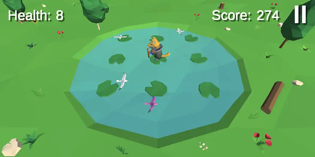 Play Pond Jumper as an online game Pond Jumper with UptoPlay