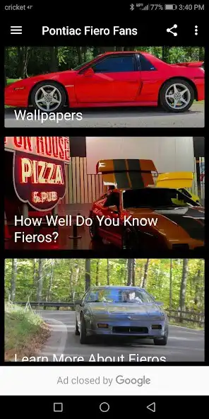 Play Pontiac Fiero Fans  and enjoy Pontiac Fiero Fans with UptoPlay