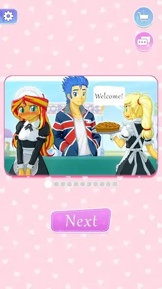 Play Pony Dress Up: Magic Princess as an online game Pony Dress Up: Magic Princess with UptoPlay