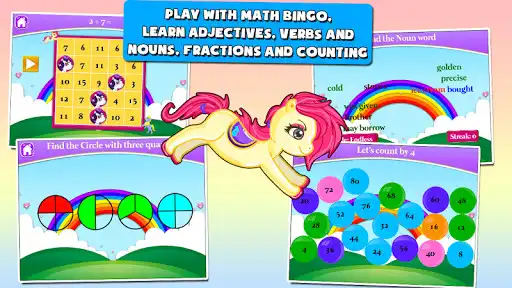 Play Pony Games for Grade One as an online game Pony Games for Grade One with UptoPlay