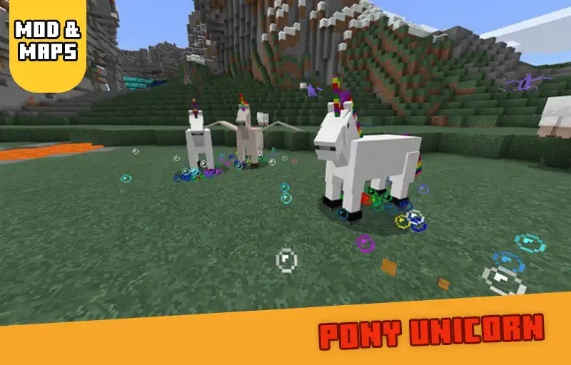 Play Pony Mod Unicorn Map for MCPE  and enjoy Pony Mod Unicorn Map for MCPE with UptoPlay