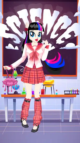 Play Pony Monster College Student as an online game Pony Monster College Student with UptoPlay