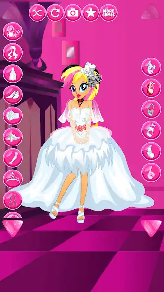 Play Pony Monster Wedding as an online game Pony Monster Wedding with UptoPlay