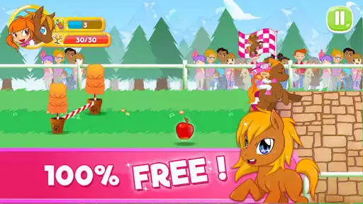 Play Pony Run : Magic Trails  and enjoy Pony Run : Magic Trails with UptoPlay