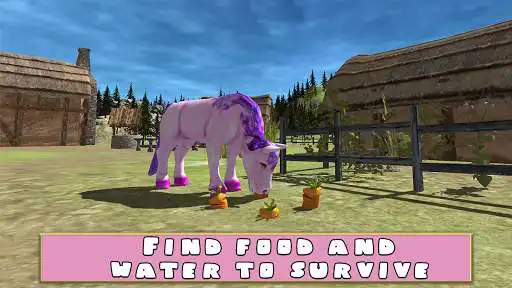 Play Pony Survival Simulator 3D as an online game Pony Survival Simulator 3D with UptoPlay