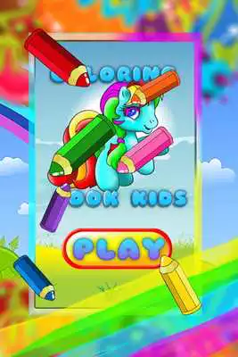 Play Pony Unicorn Coloring For Kids
