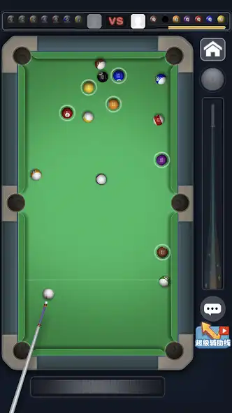 Play Pool Ball Game - 8 Billiards as an online game Pool Ball Game - 8 Billiards with UptoPlay