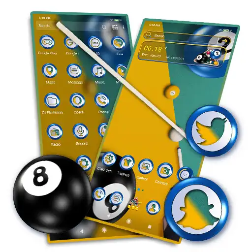 Play Pool Ball Launcher Theme APK Play Pool Ball Launcher Theme APK