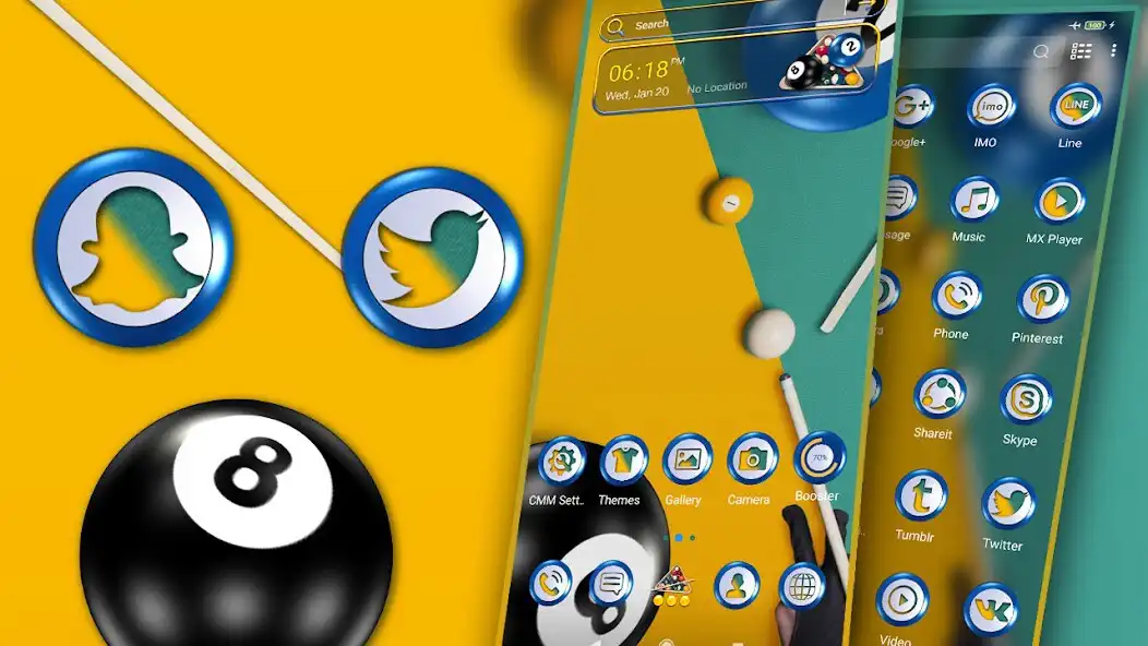 Play Pool Ball Launcher Theme  and enjoy Pool Ball Launcher Theme with UptoPlay