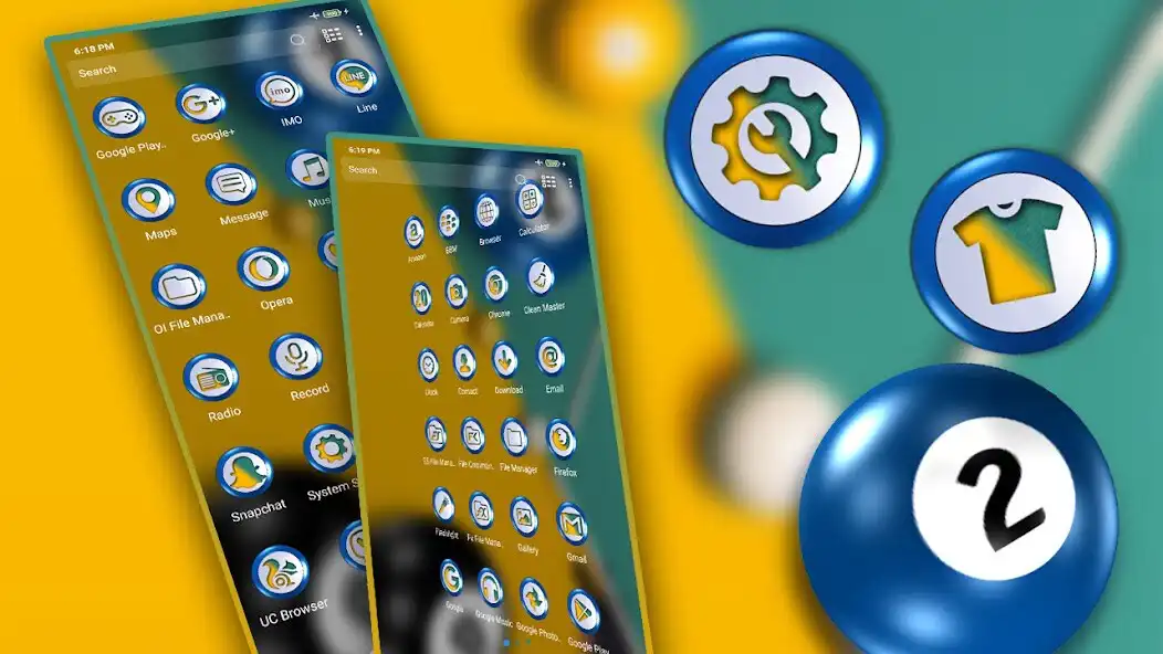 Play Pool Ball Launcher Theme as an online game Pool Ball Launcher Theme with UptoPlay