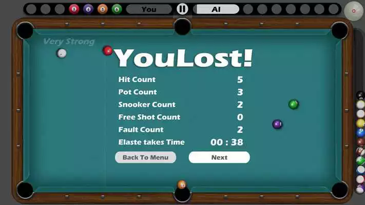 Play Pool Ball - Simulation