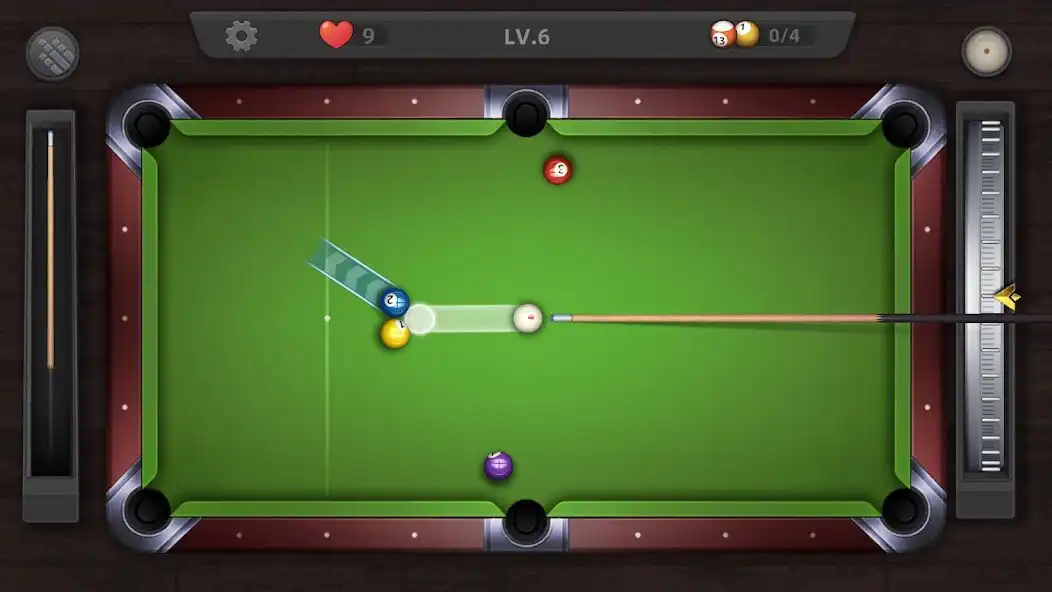 Play Pool Billiards 3D as an online game Pool Billiards 3D with UptoPlay