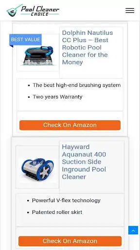 Play Pool Cleaner Choice App as an online game Pool Cleaner Choice App with UptoPlay