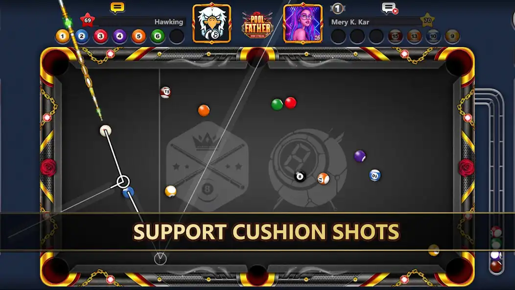 Play Pool Guideline Billiards Ball  and enjoy Pool Guideline Billiards Ball with UptoPlay