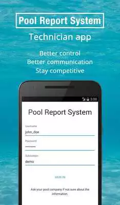 Play Pool Report System Technician