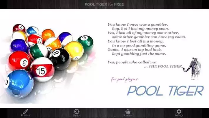 Play POOL TIGER for FREE