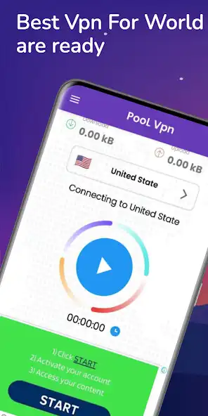 Play PooL Vpn - Super Fast Vpn  and enjoy PooL Vpn - Super Fast Vpn with UptoPlay