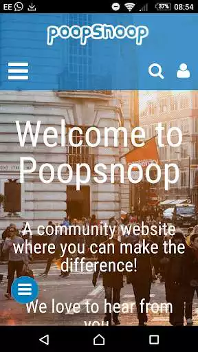 Play Poopsnoop social review app