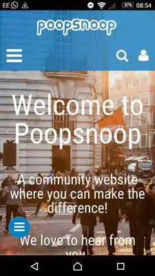 Play Poopsnoop social review app