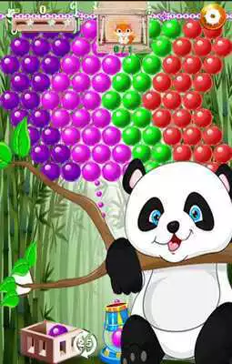 Play Pop Baby Panda Bubble Shooter