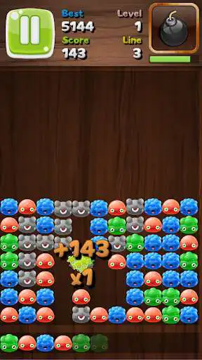 Play Pop BackTris HD as an online game Pop BackTris HD with UptoPlay