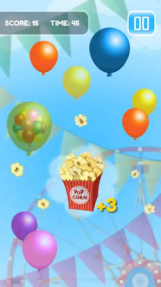 Play Pop Balloon Kids as an online game Pop Balloon Kids with UptoPlay