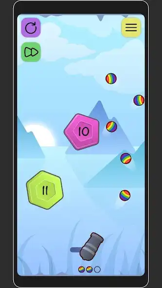 Play Pop Bricks: Rebound shooter as an online game Pop Bricks: Rebound shooter with UptoPlay