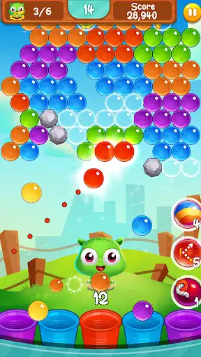 Play POP Bubble Shooter Pet  and enjoy POP Bubble Shooter Pet with UptoPlay