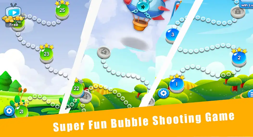 Play Pop Bubble Shooter-Puzzle Game  and enjoy Pop Bubble Shooter-Puzzle Game with UptoPlay