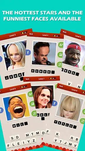 Play Pop Celeb Quiz: Funny Pictures as an online game Pop Celeb Quiz: Funny Pictures with UptoPlay