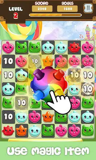Play Pop Connect Match 3 as an online game Pop Connect Match 3 with UptoPlay