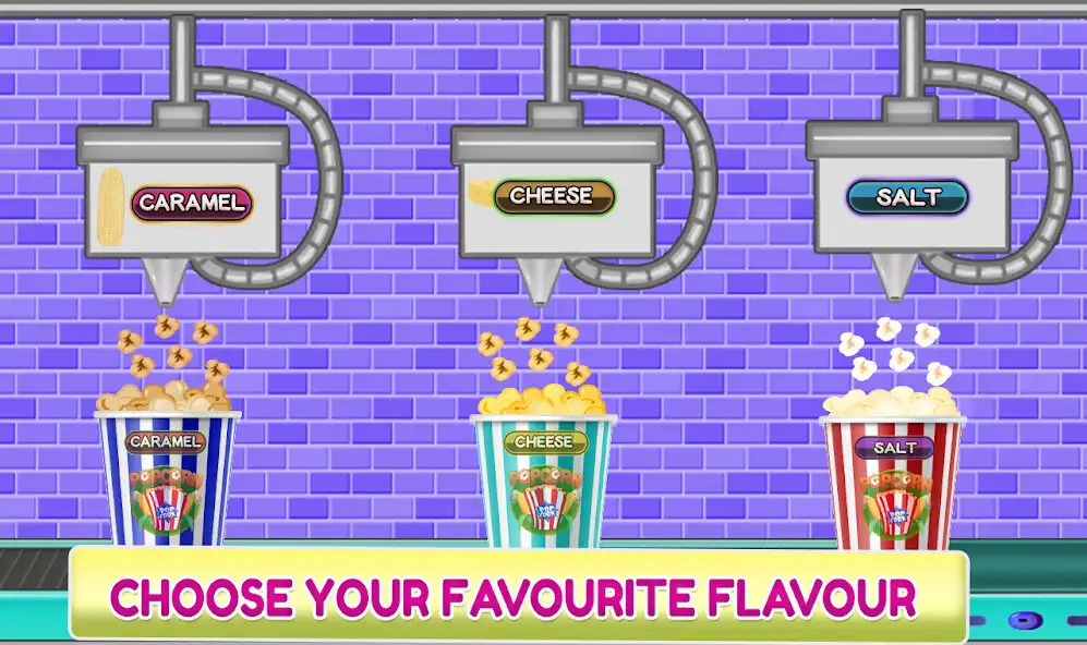 Play Popcorn Cooking Maker Factory as an online game Popcorn Cooking Maker Factory with UptoPlay