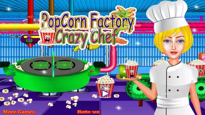 Play Popcorn Factory Crazy Chef