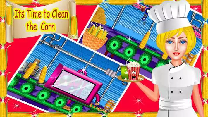 Play Popcorn Factory Crazy Chef
