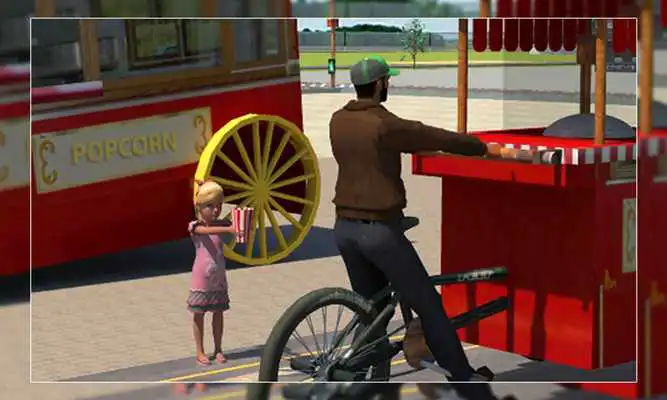 Play Popcorn Hawker 3d Simulation