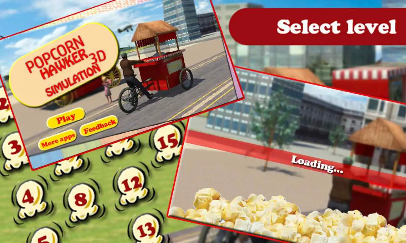 Play Popcorn Hawker 3d Simulation