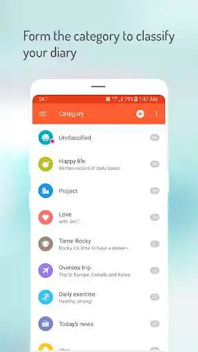 Play POPdiary+ : diary, journal as an online game POPdiary+ : diary, journal with UptoPlay