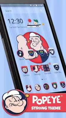 Play Popeye Badge