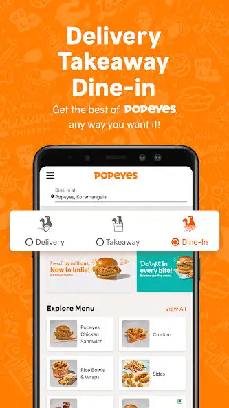 Play Popeyes India: Food Delivery  and enjoy Popeyes India: Food Delivery with UptoPlay