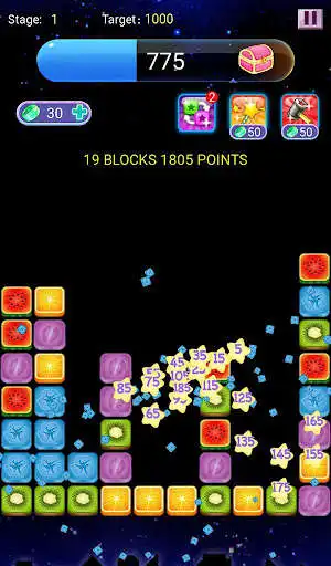 Play Pop Fruit Star Crush as an online game Pop Fruit Star Crush with UptoPlay