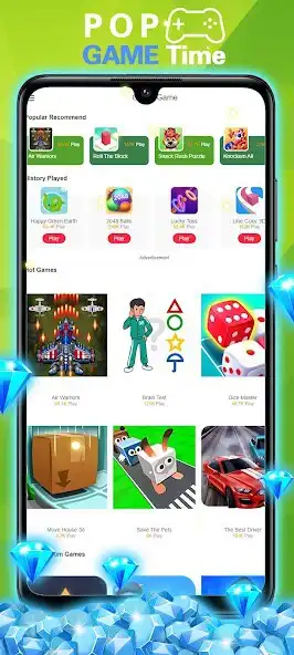 Play Pop Game Time as an online game Pop Game Time with UptoPlay