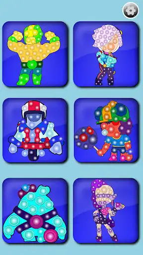 Play Pop It Brawl Stars, Antistress as an online game Pop It Brawl Stars, Antistress with UptoPlay