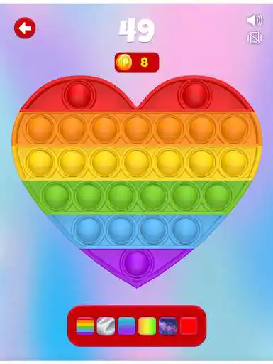 Play Pop it Challenge 3d as an online game Pop it Challenge 3d with UptoPlay