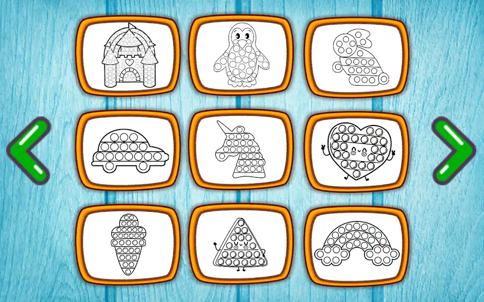 Play Pop It Coloring Game as an online game Pop It Coloring Game with UptoPlay