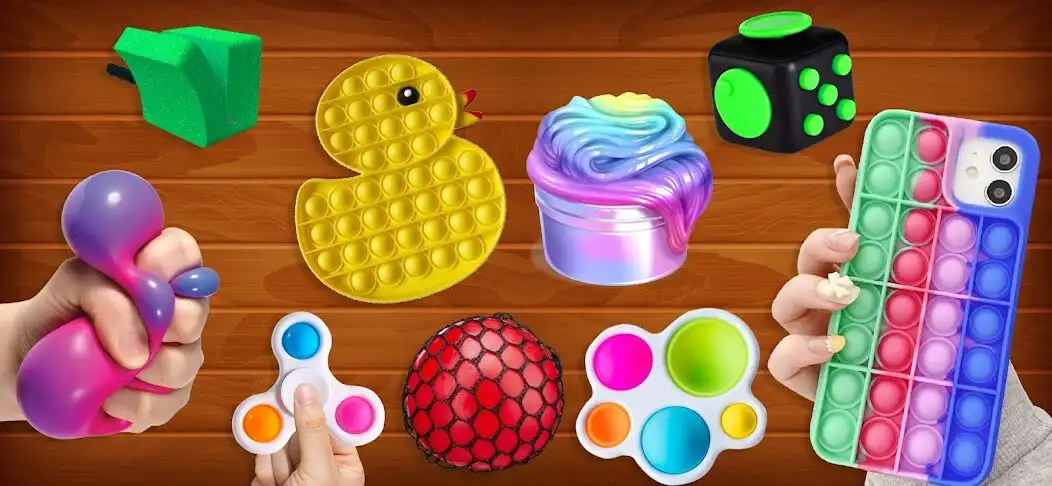 Play Pop it Fidget Antistress Toys  and enjoy Pop it Fidget Antistress Toys with UptoPlay